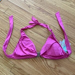 Becca halter bathing suit top